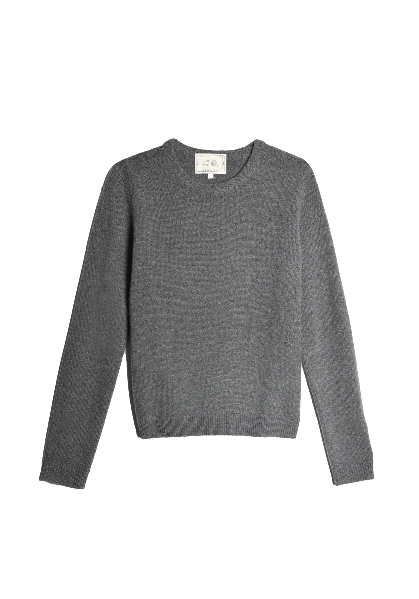 Demylee Lulu Cashmere Sweater Dark Grey Heather