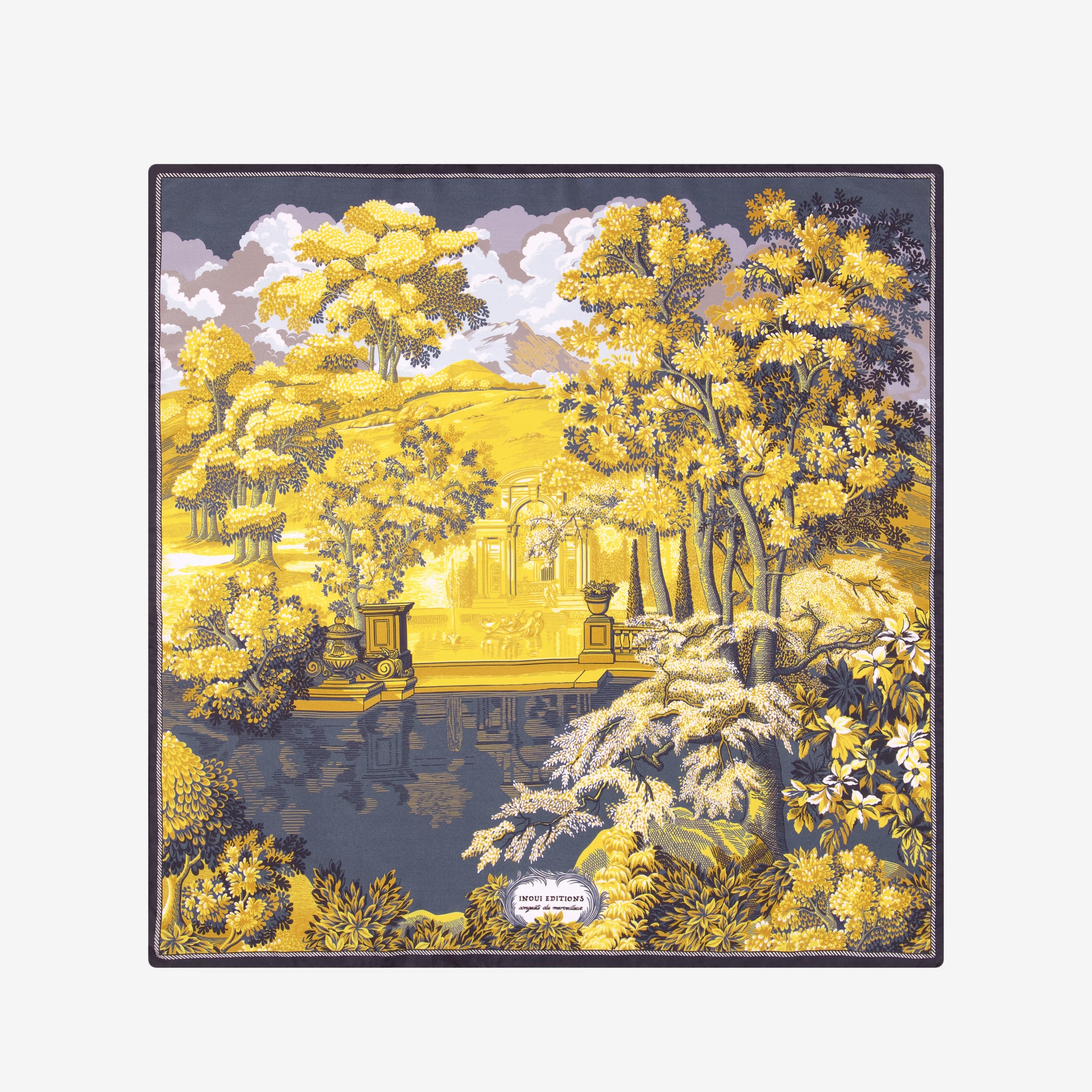 Inoui Editions Square 70 Come Yellow Scarf