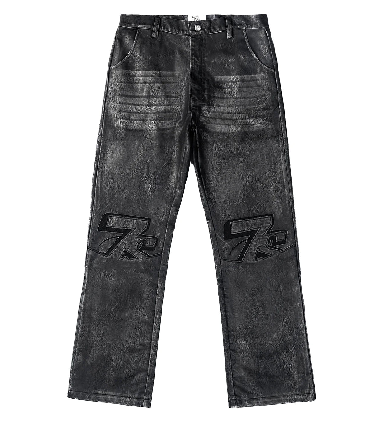 s Logo Leather Pant