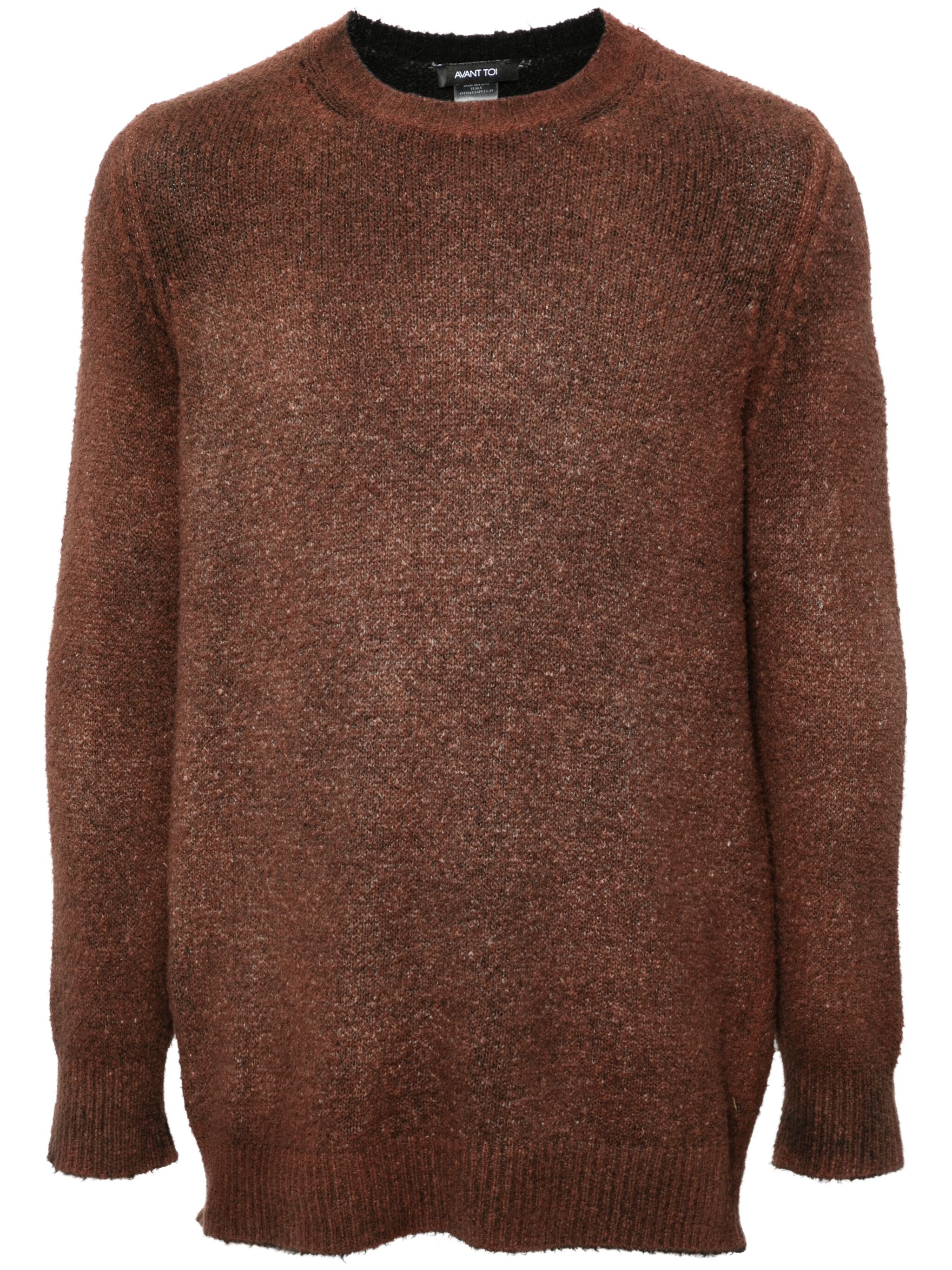 chunky-knit jumper