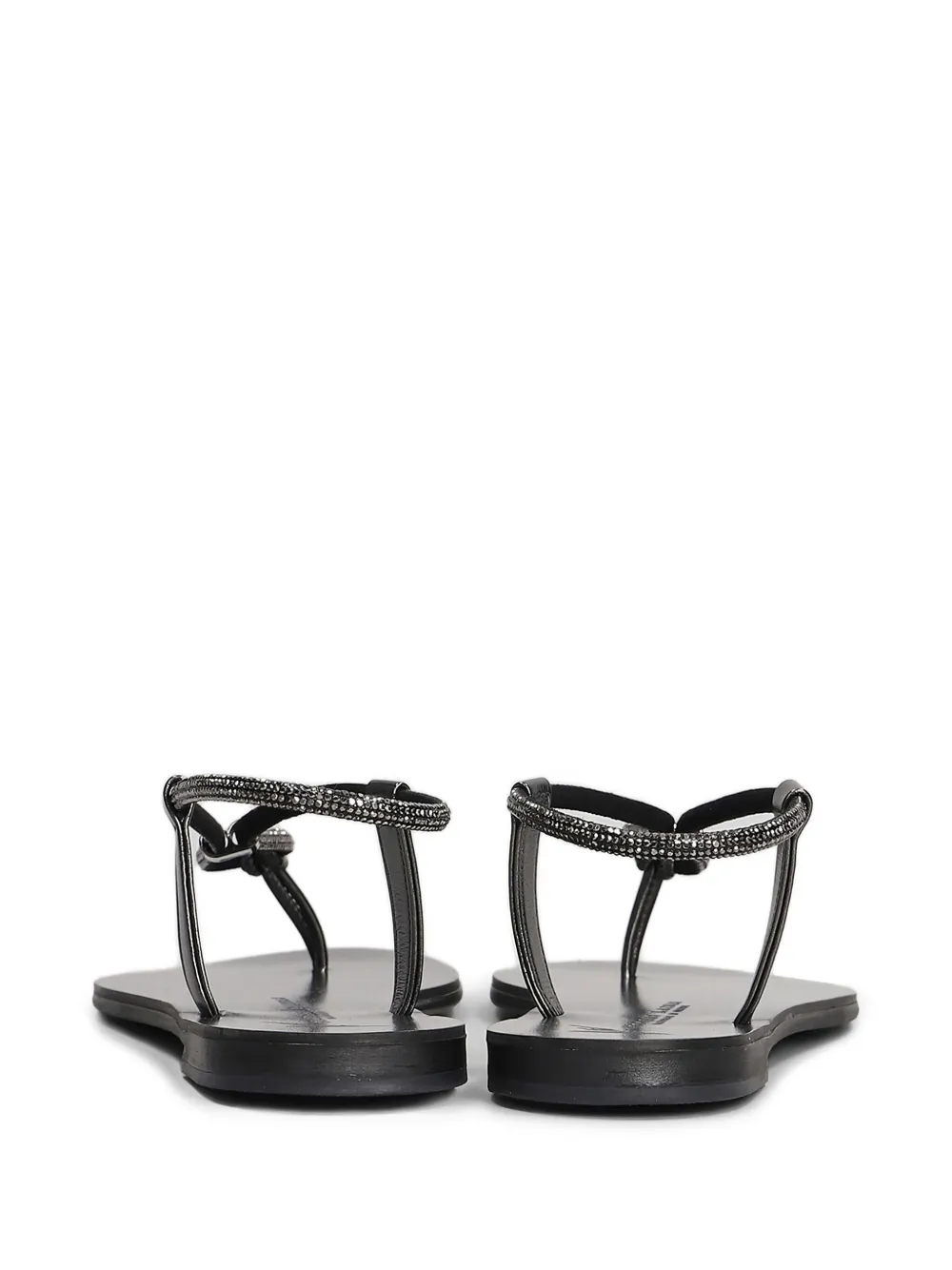 crystal-embellished thong sandals — Image 3