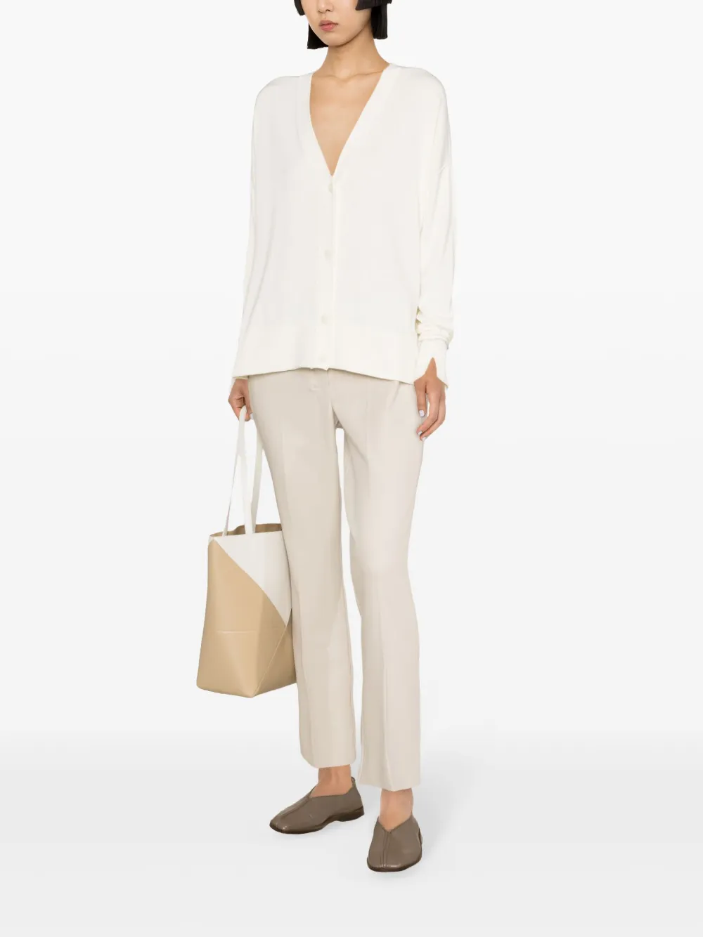 Fatina crepe tailored trousers — Image 3