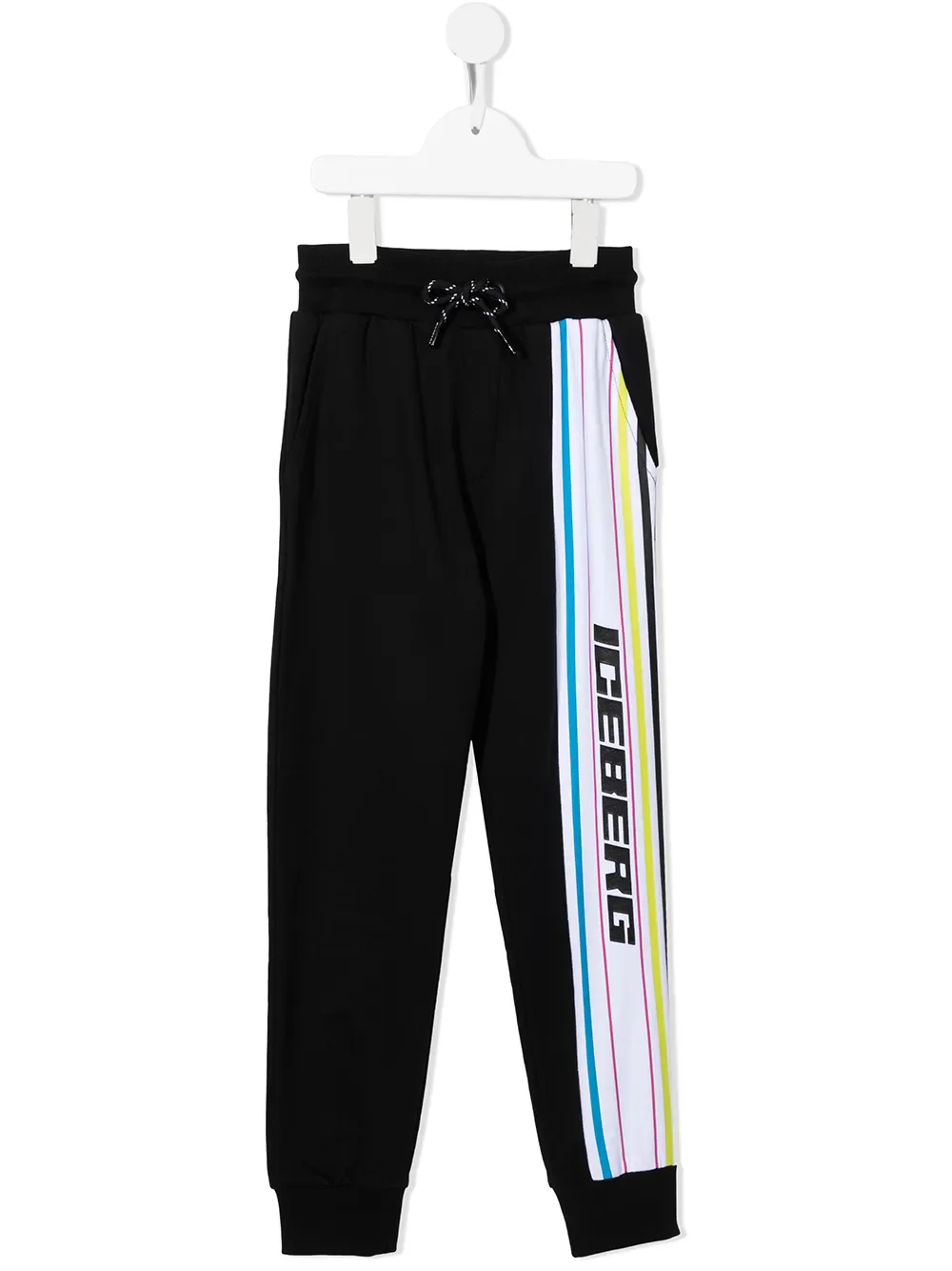 logo-printed joggers