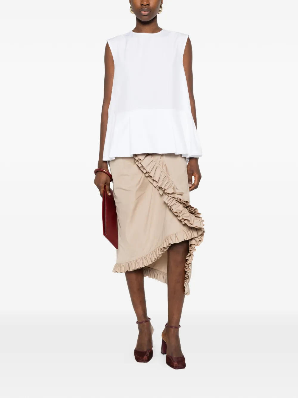 crew-neck blouse — Image 5