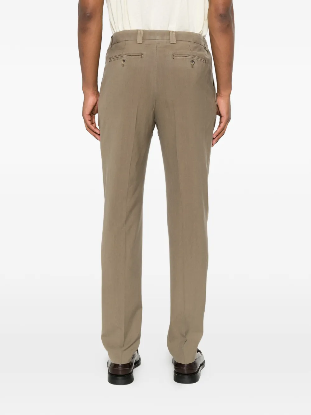 pleated-waistband trousers — Image 5