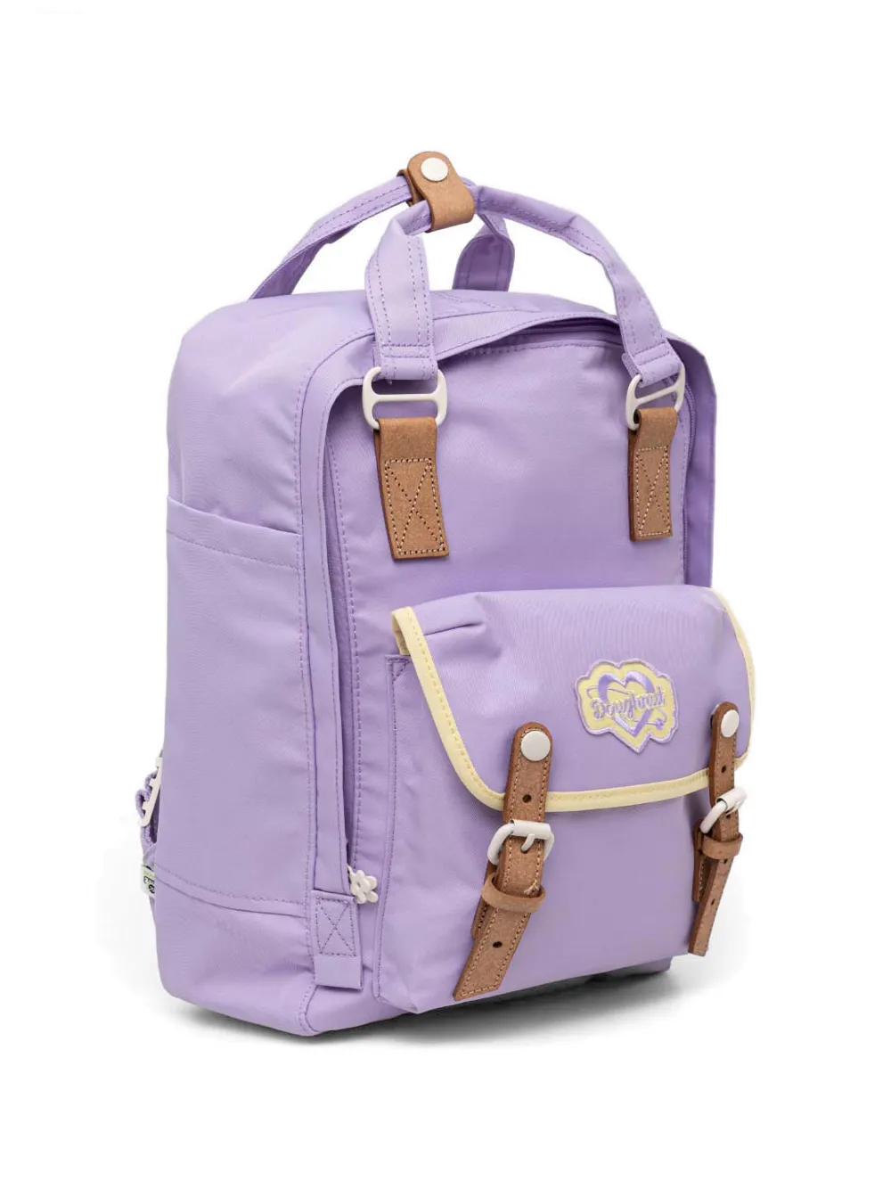 Macaroon Kaleido logo-patch buckle-fastening backpack — Image 5