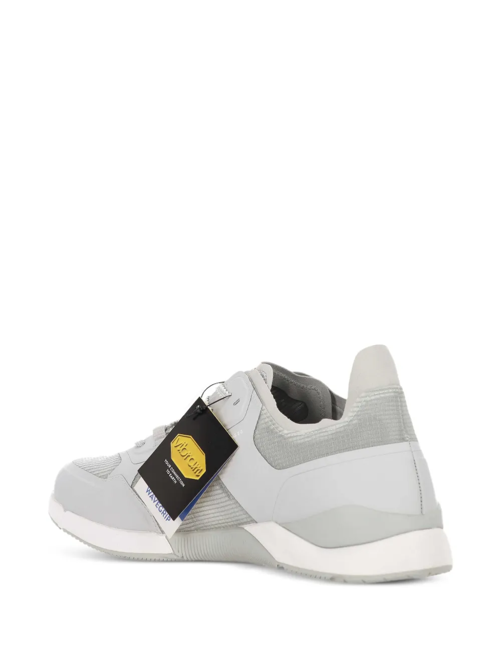 logo-print panelled sneakers — Image 4