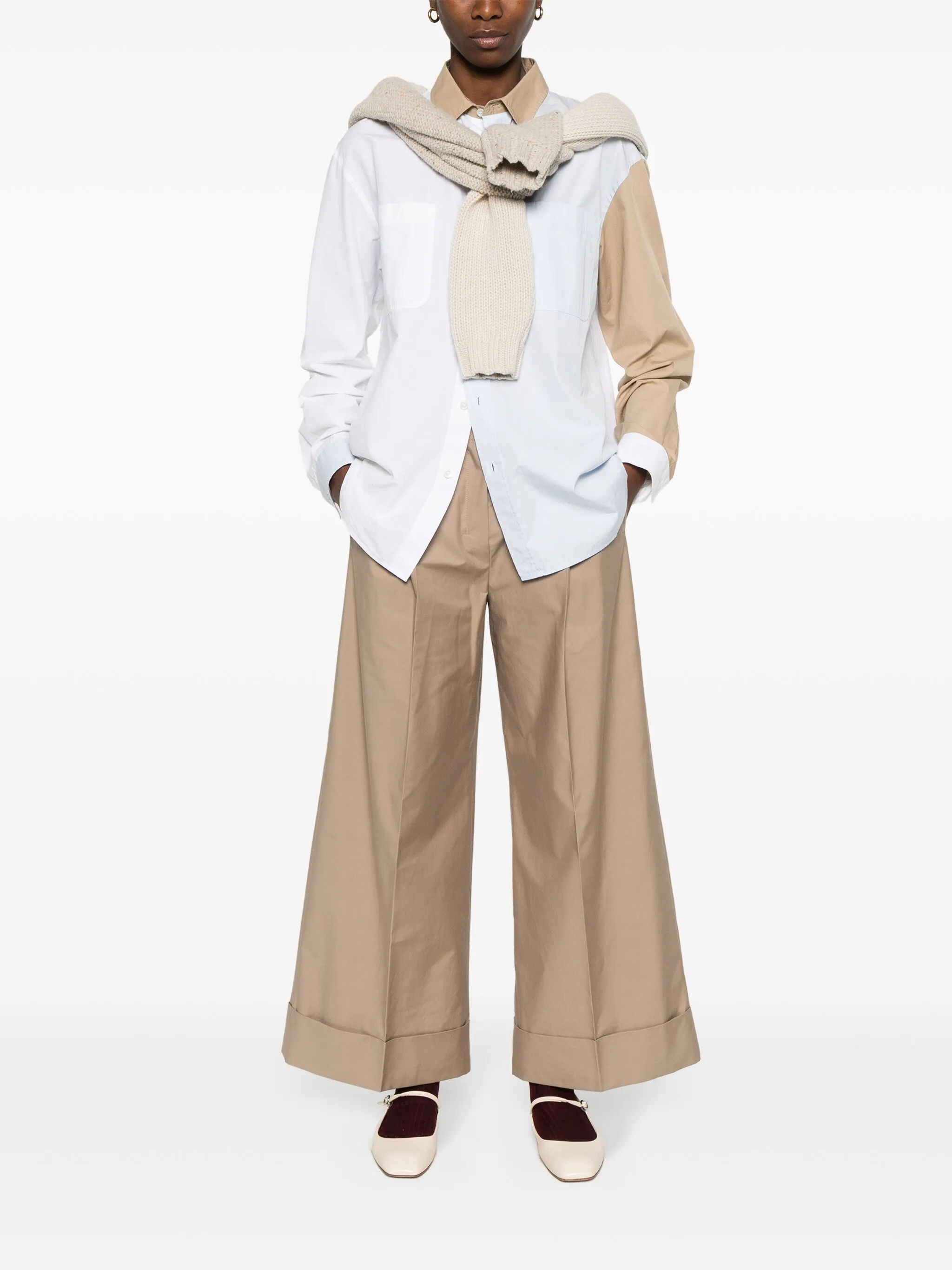 Abba wide-leg trousers — Image 3
