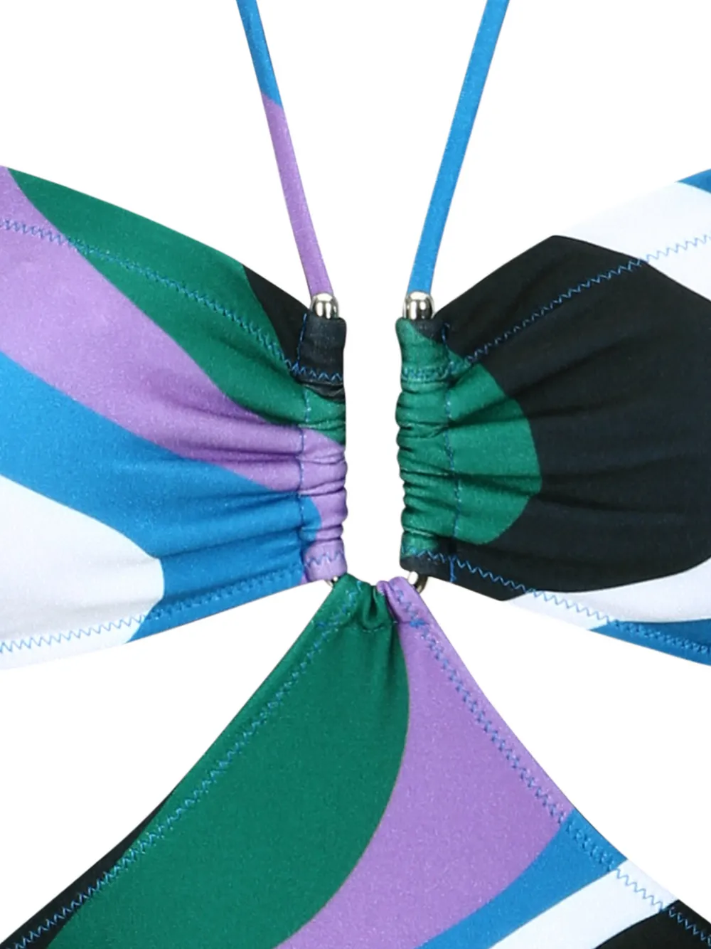 Pado swirl-print cut-out swimsuit — Image 3