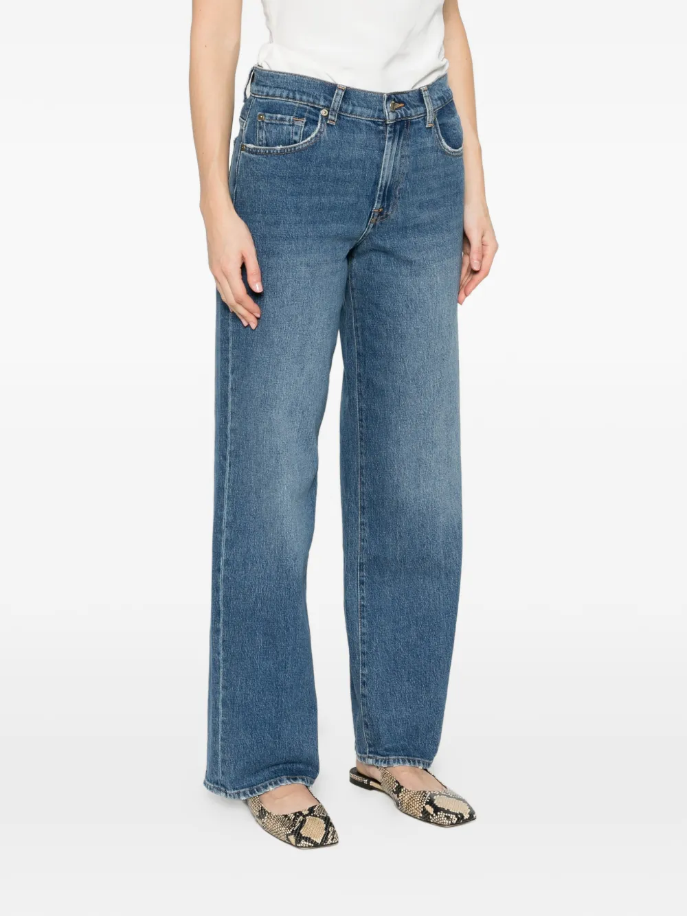five-pocket denim jeans — Image 5