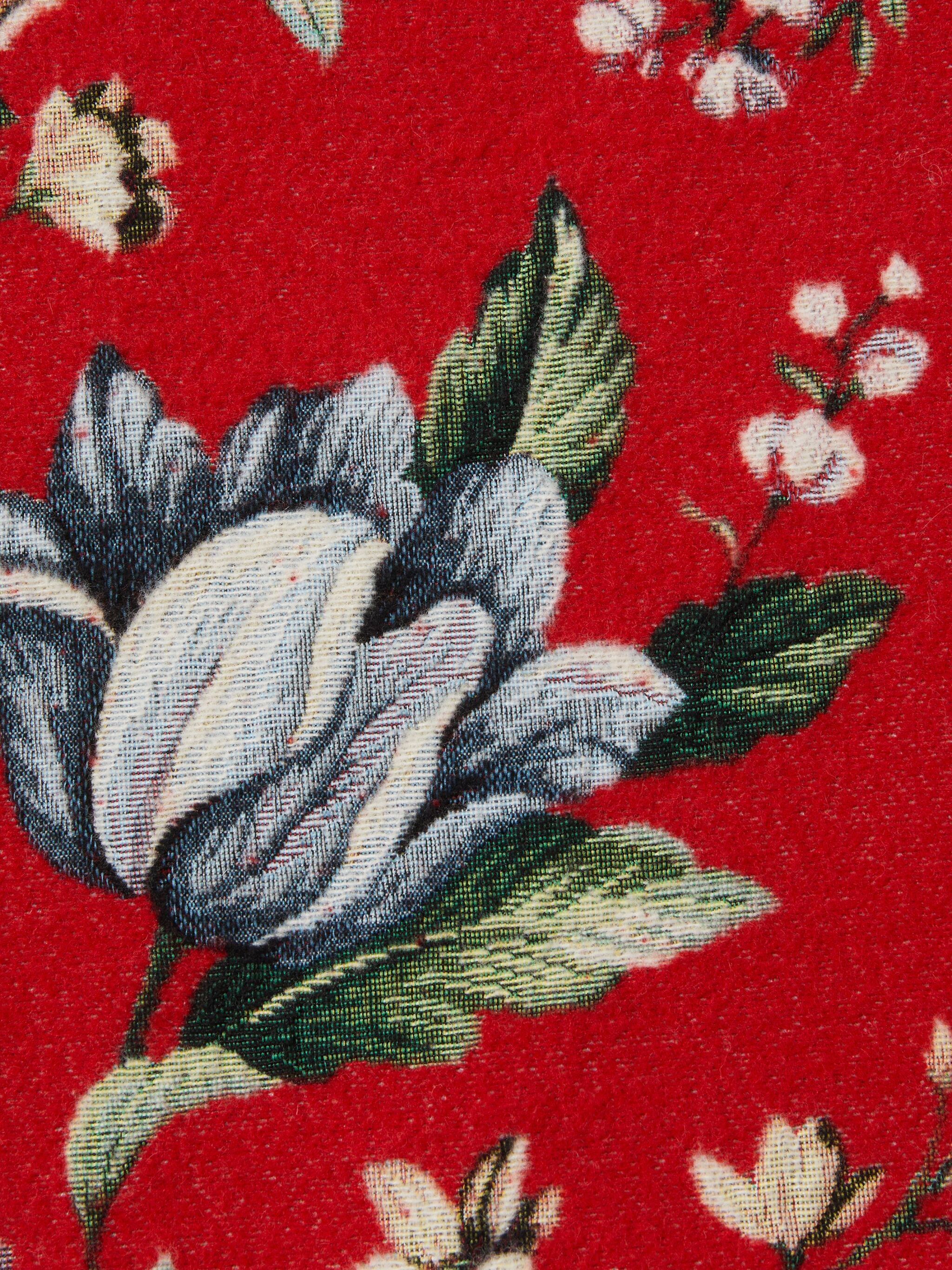 floral jacquard slip dress, image 2 of 5