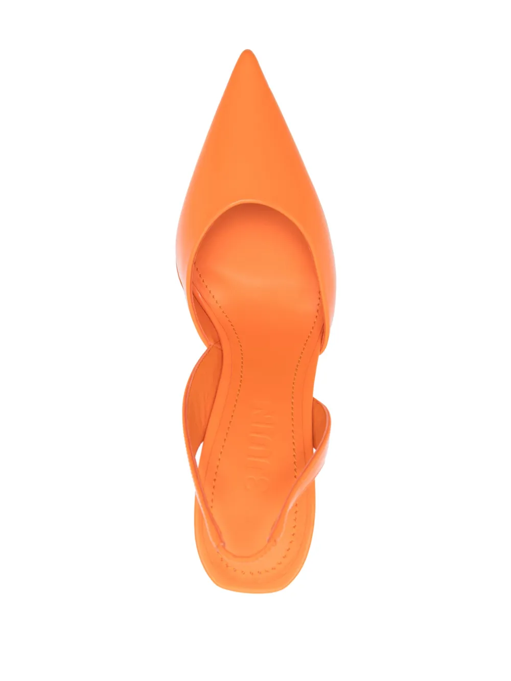 pointed-toe leather pumps — Image 4