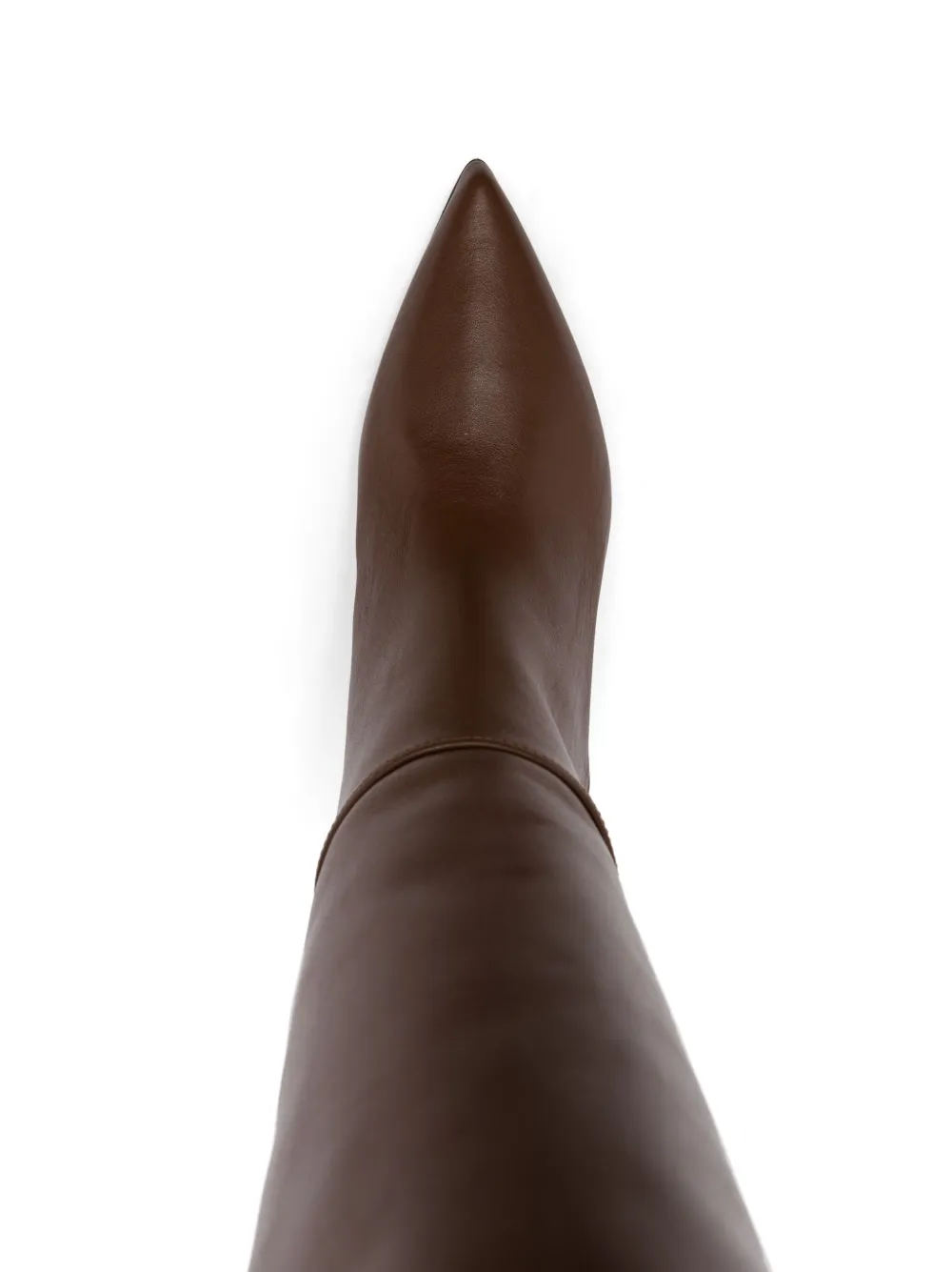 65mm knee-length leather boots — Image 3
