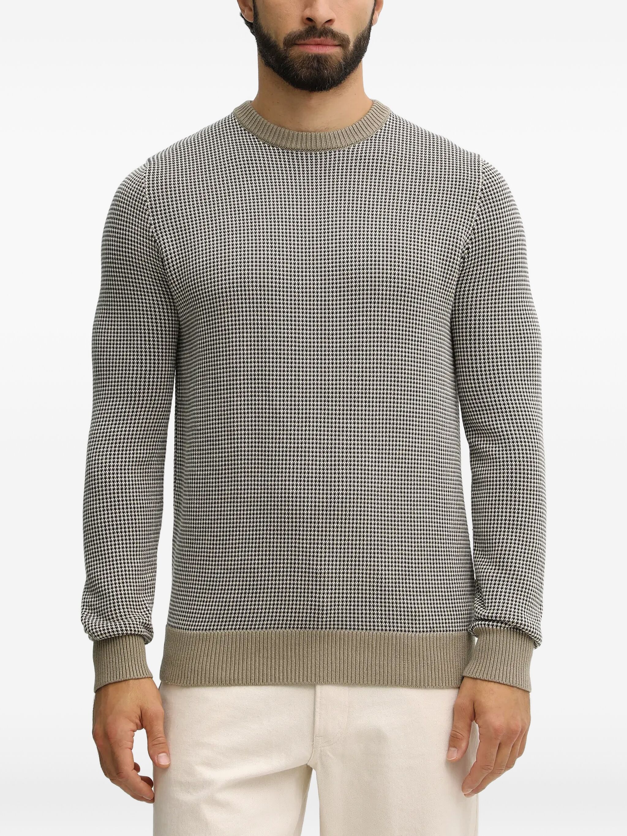 Wells crew-neck sweater