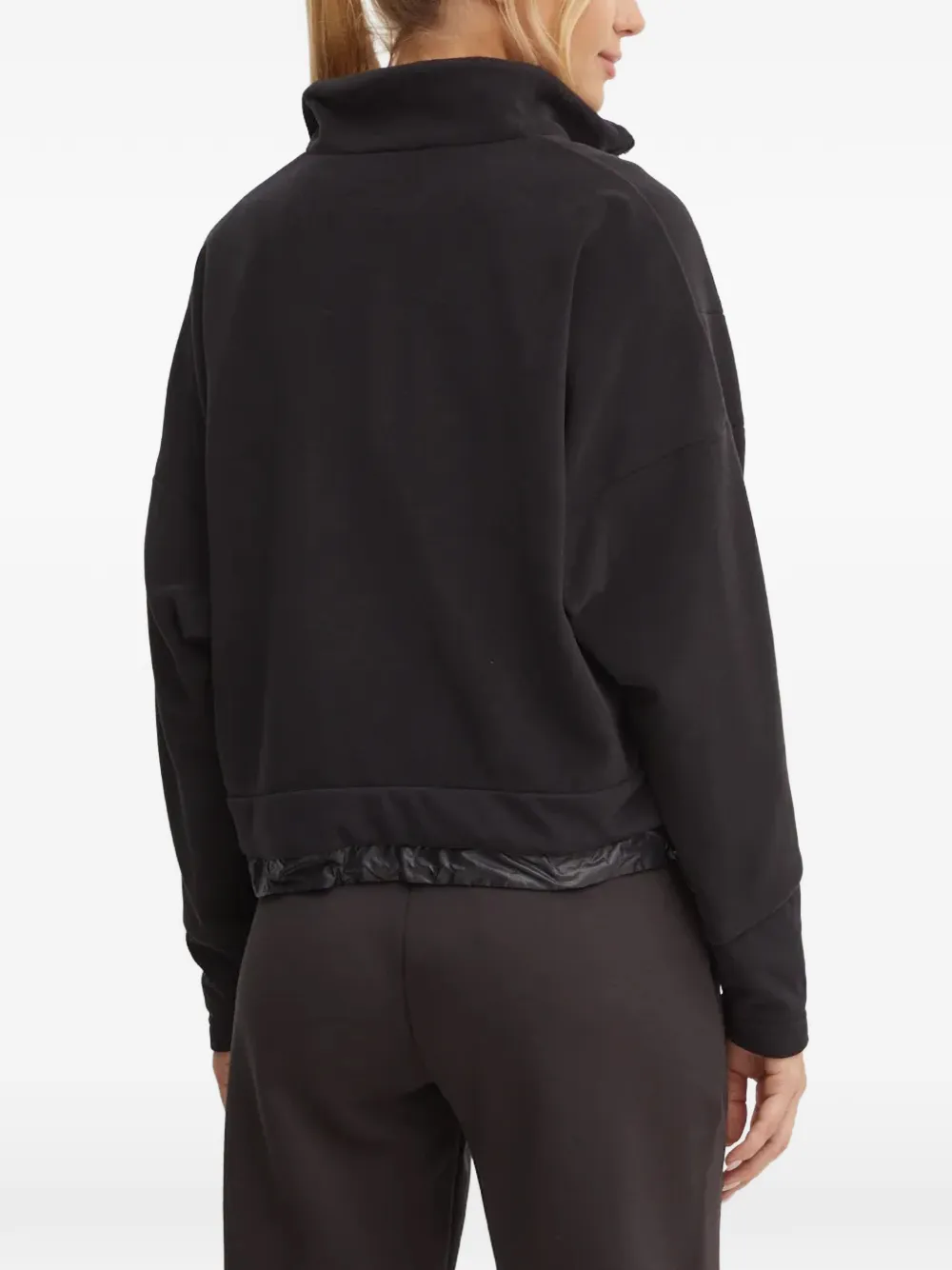 logo-patch metallic-trim jacket — Image 4