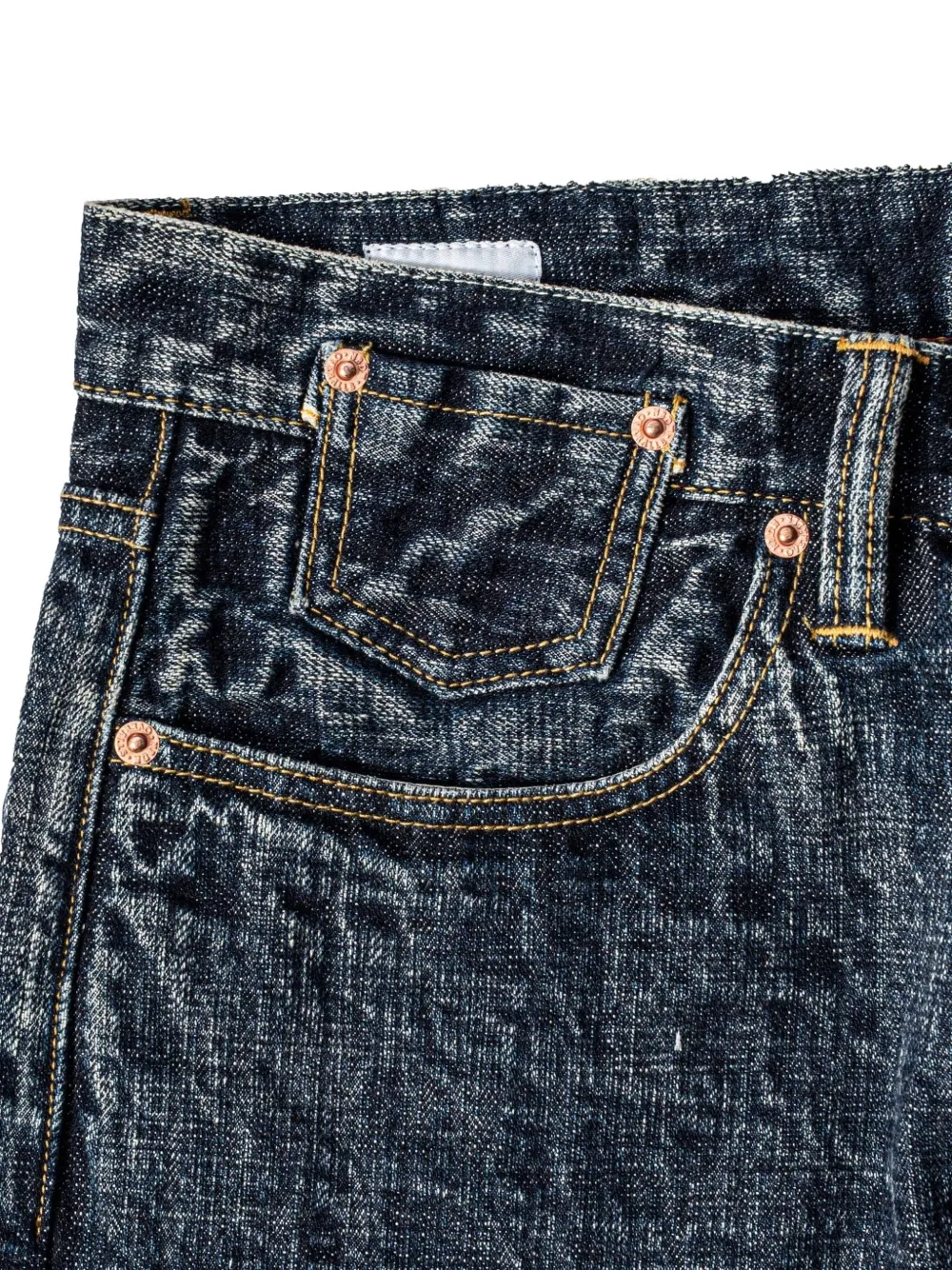 Saiko stonewashed straight-leg jeans — Image 3