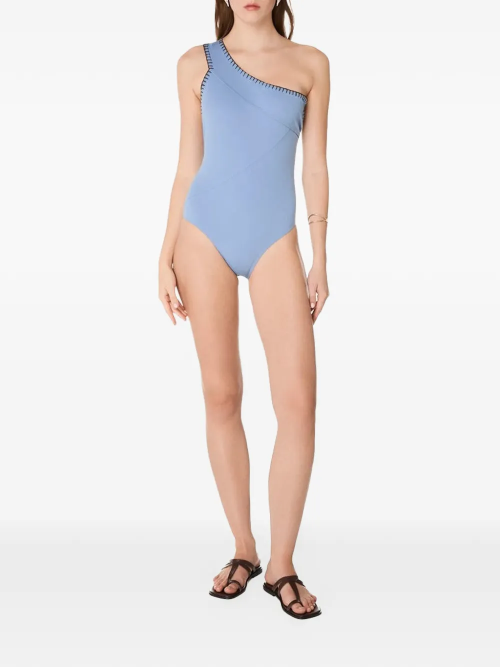 Terra whipstitch-trim swimsuit — Image 3