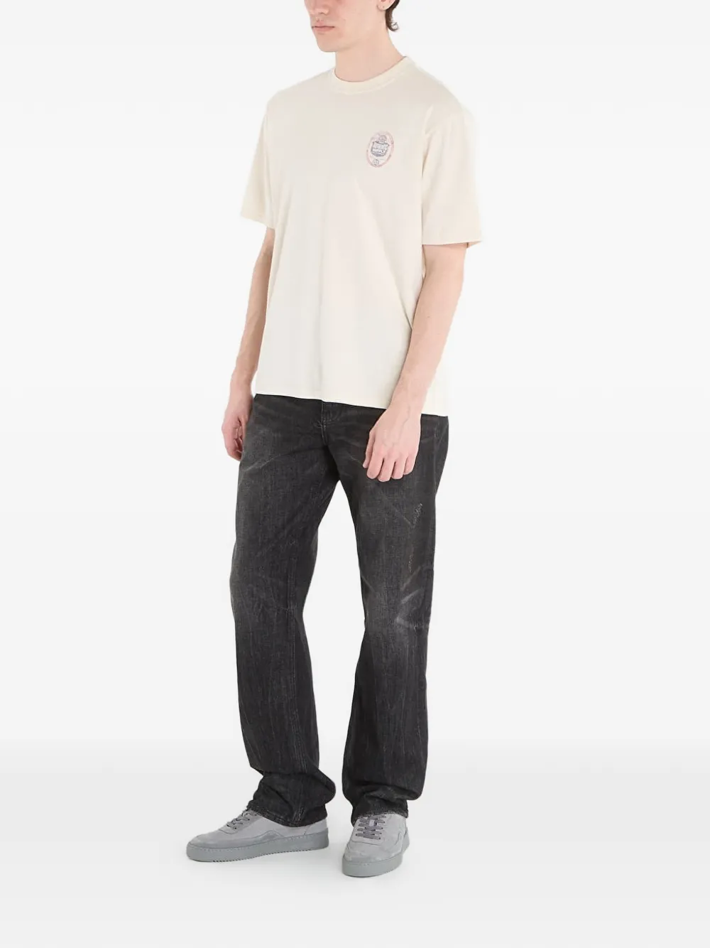 logo-print cotton T-shirt — Image 4