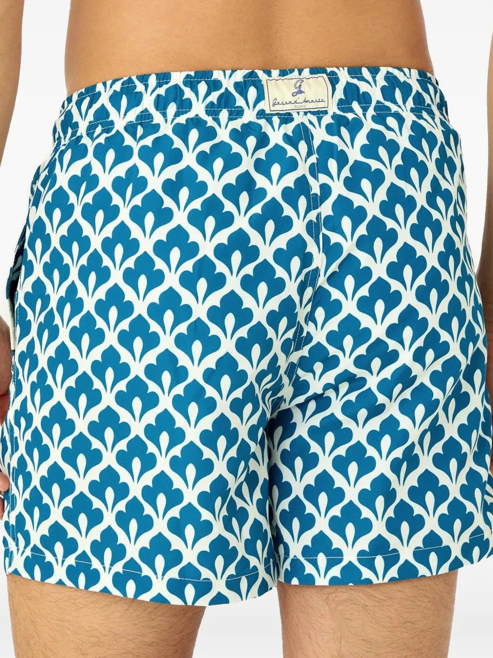 Sanremo geometric-print drawstring swim shorts — Image 3