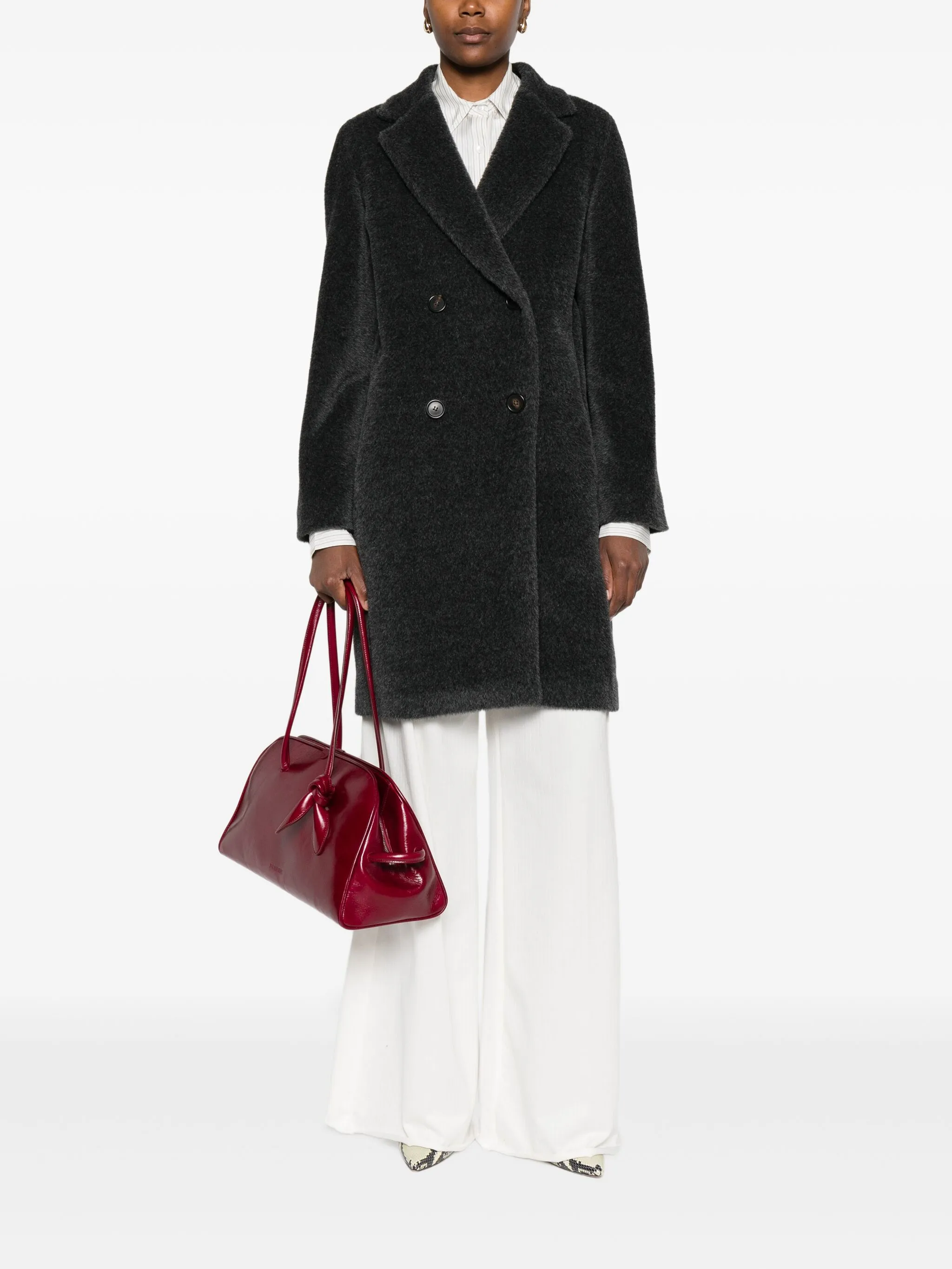 double-breasted coat — Image 3