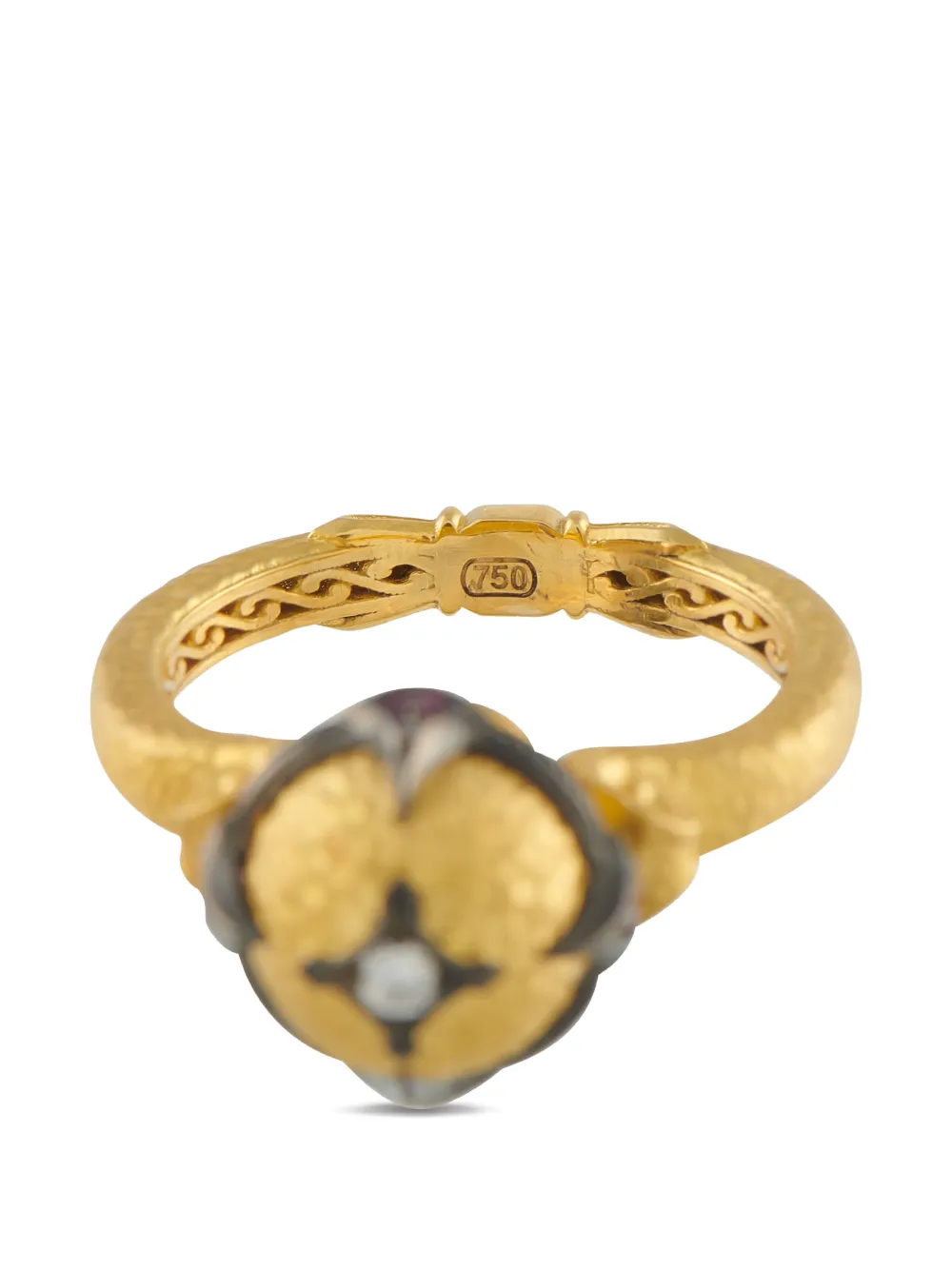 diamond and ruby ring — Image 4