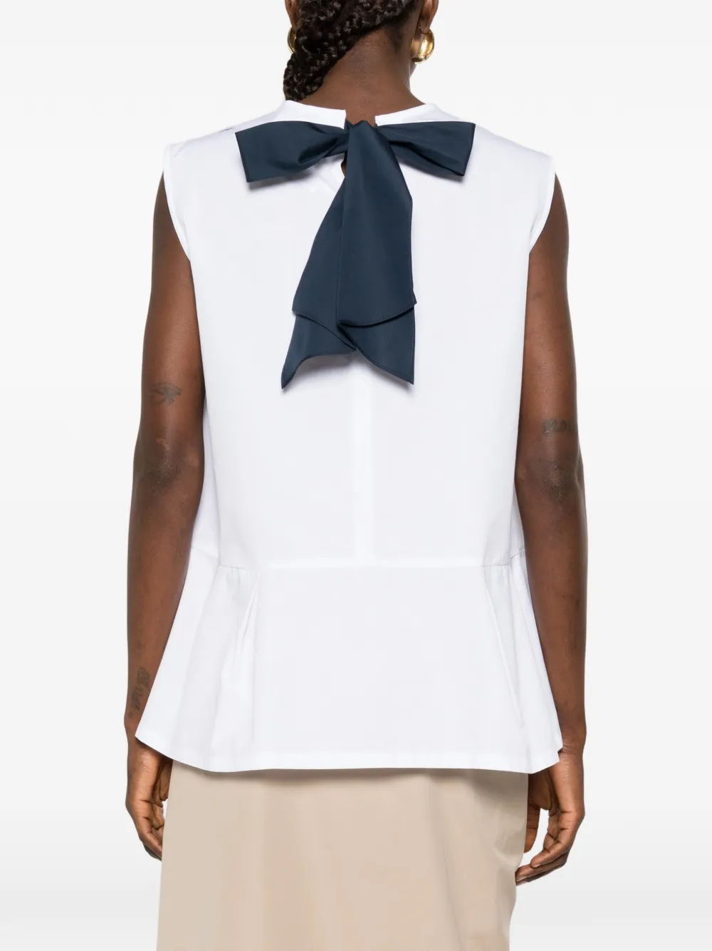crew-neck blouse — Image 4