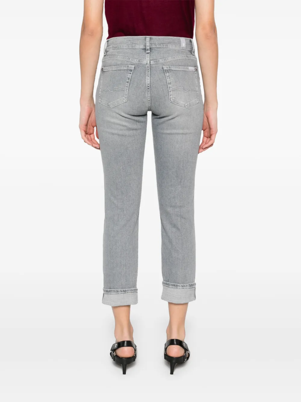mid-rise skinny jeans — Image 4