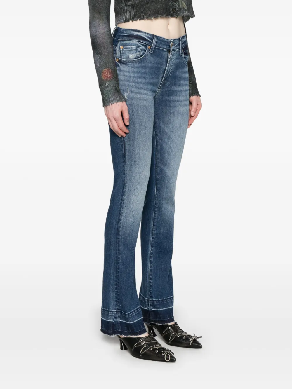 Tailorless mid-rise bootcut jeans — Image 5