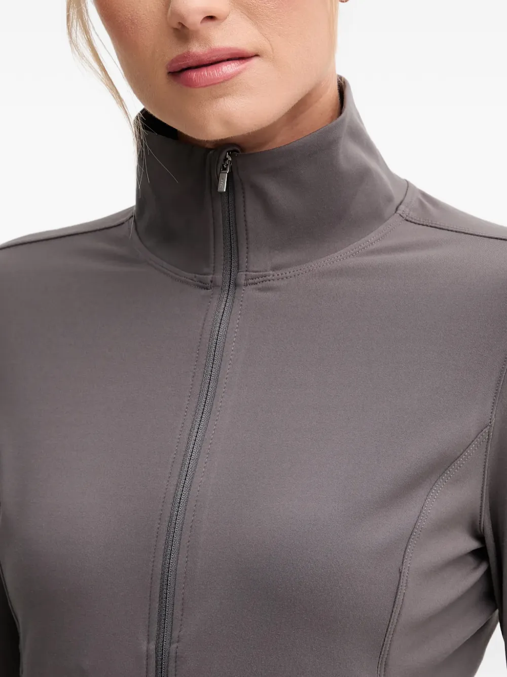 zip-up long-sleeve jacket — Image 4