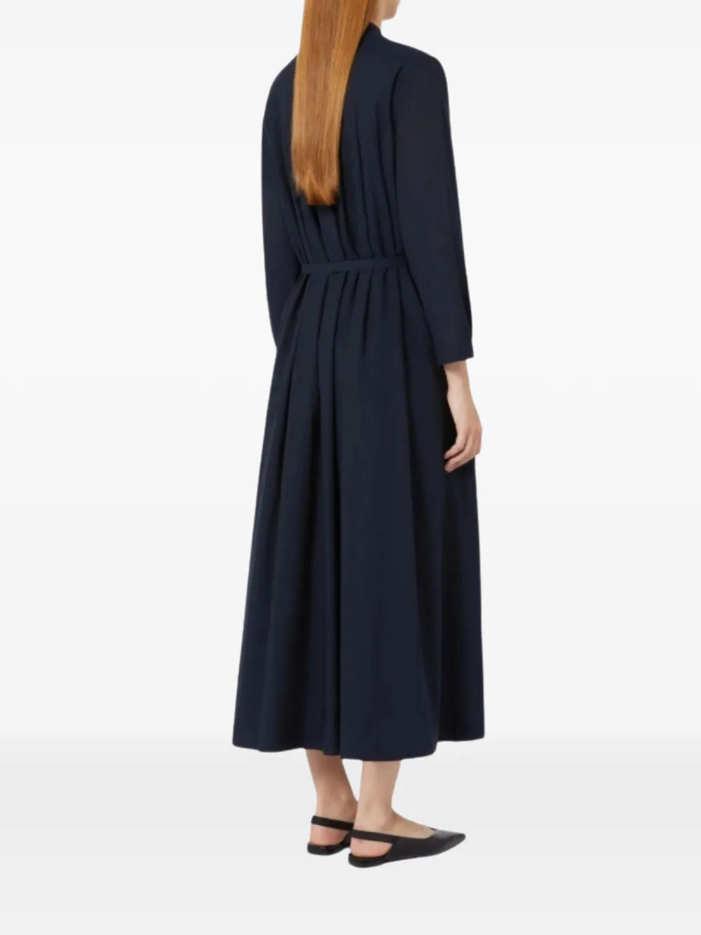 crystal-embellished belted maxi dress — Image 4