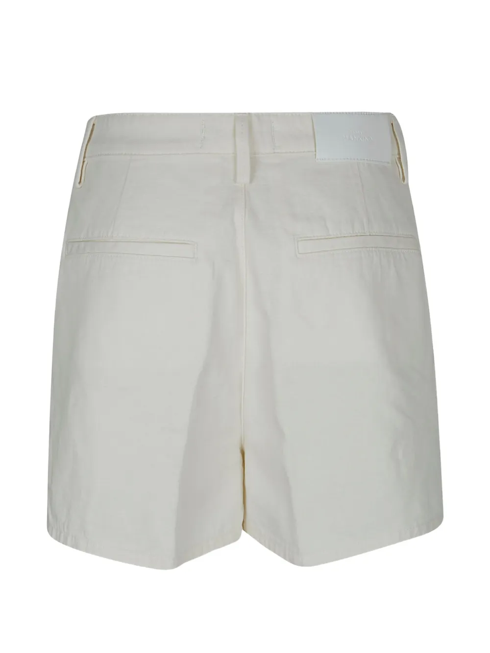 straight-leg denim shorts — Image 3
