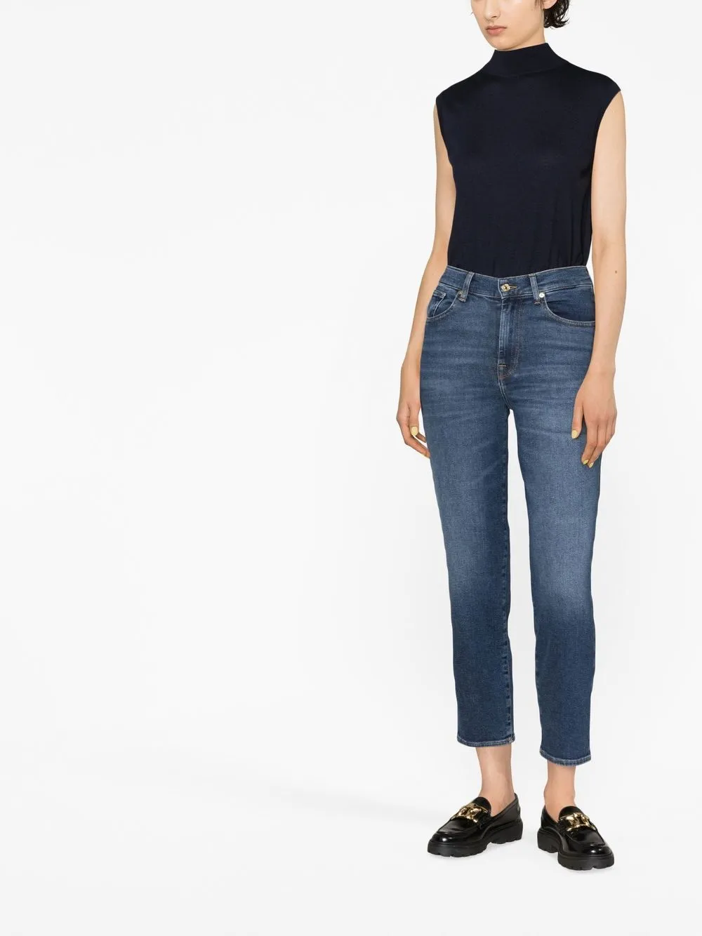 skinny cropped jeans — Image 4