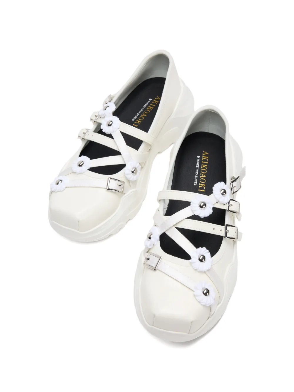 x Three Treasures Flora ballet flats — Image 3