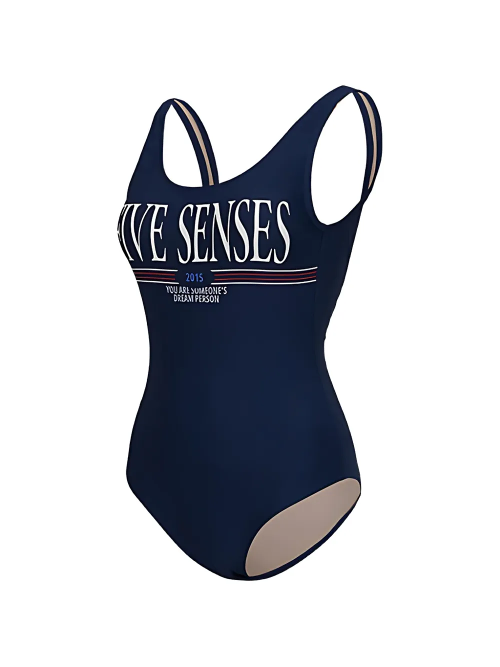 24 Diana logo-print scoop-back swimsuit — Image 4