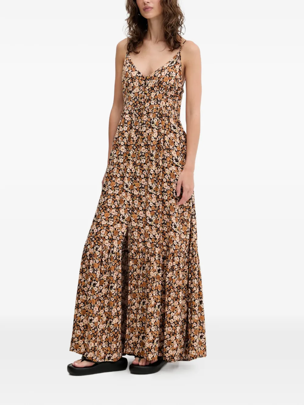 Sea Of Dreams floral-print tiered maxi dress — Image 4
