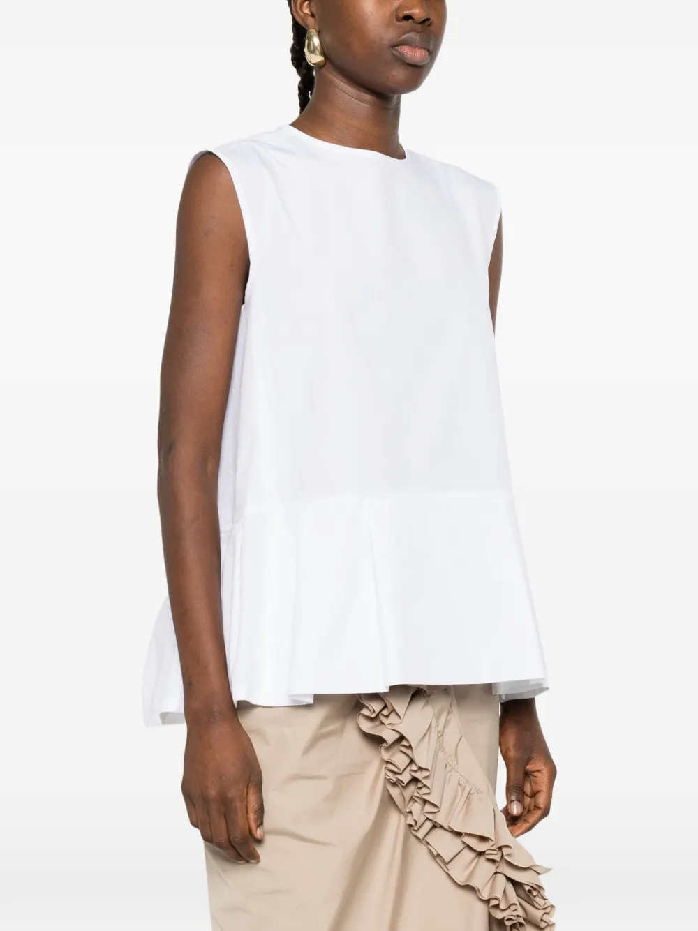 crew-neck blouse — Image 3