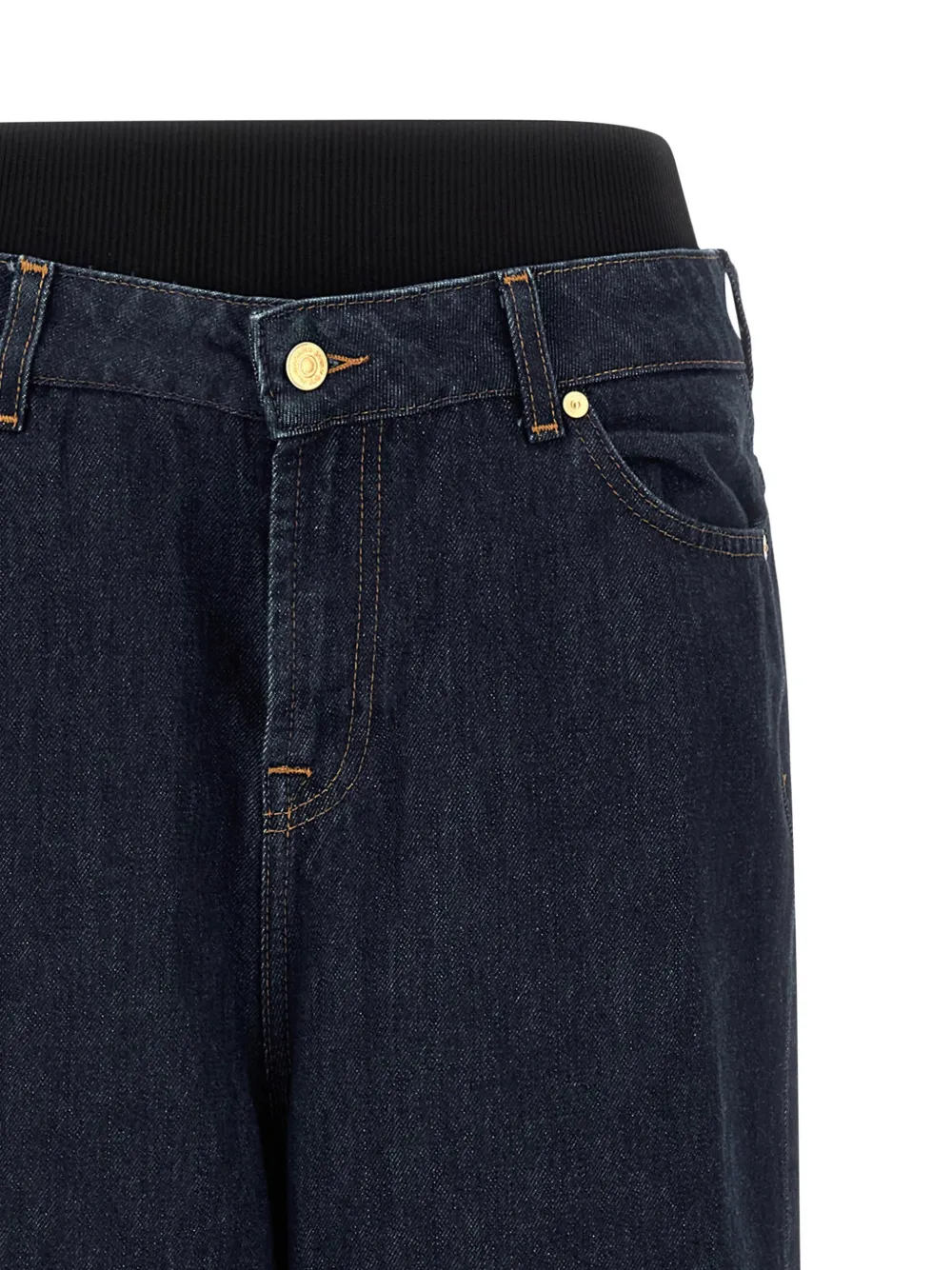 banded slouchy jeans — Image 4