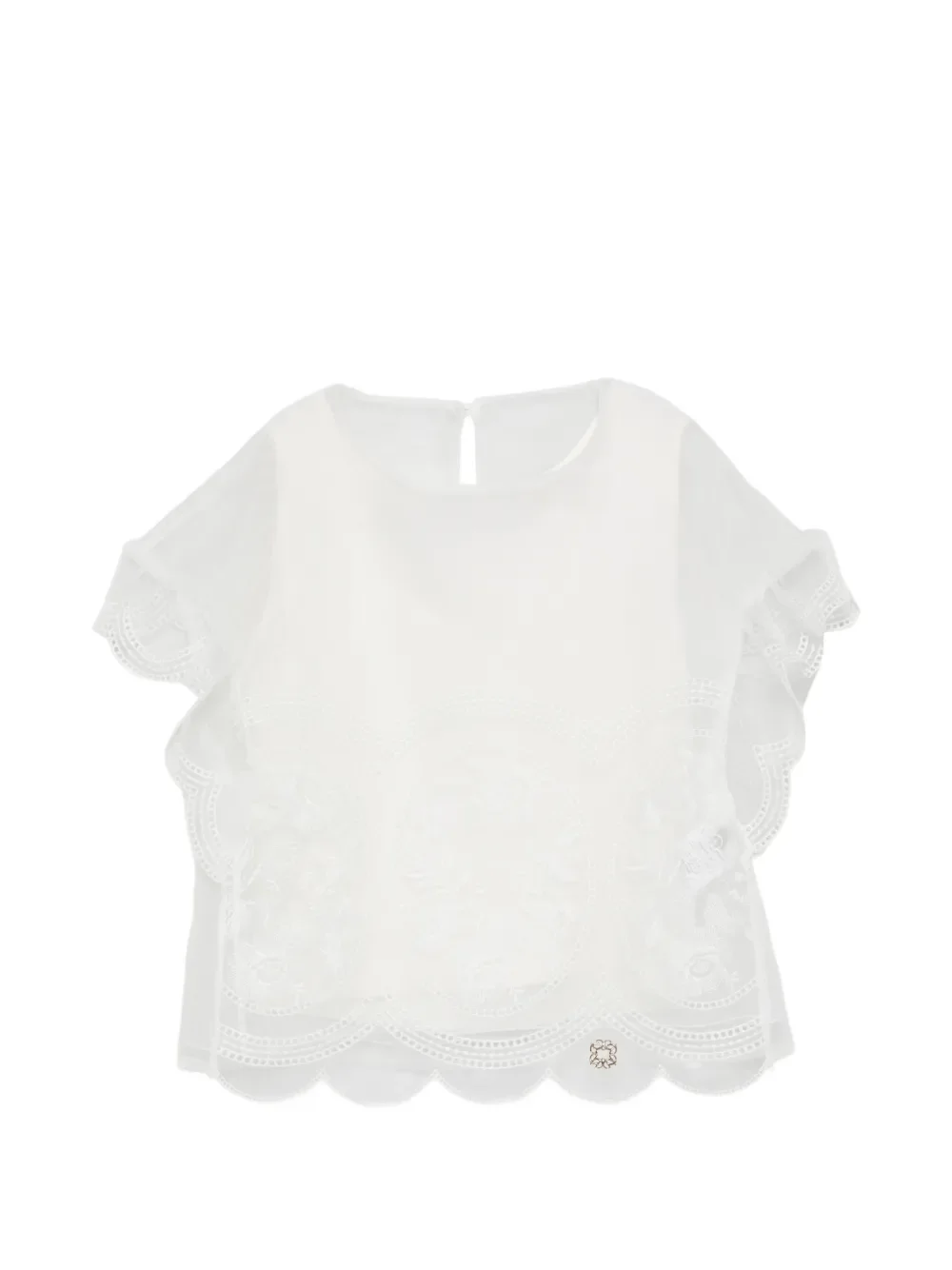 ruffled top