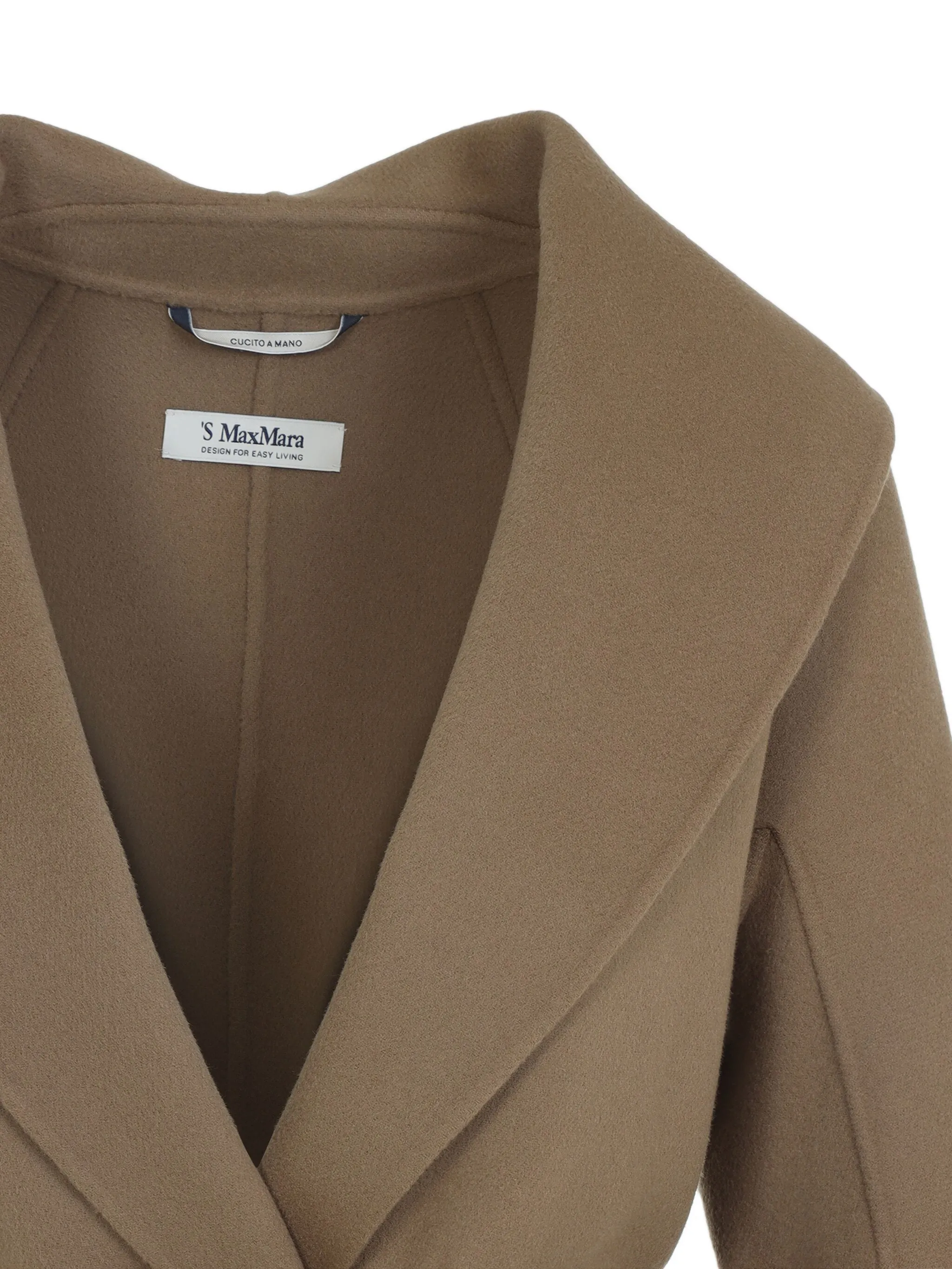 belted wrap coat — Image 3