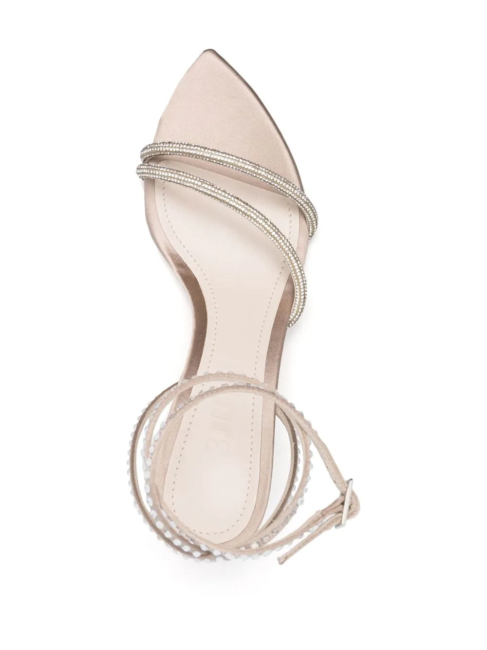 crystal-embellished low-heel sandals — Image 3