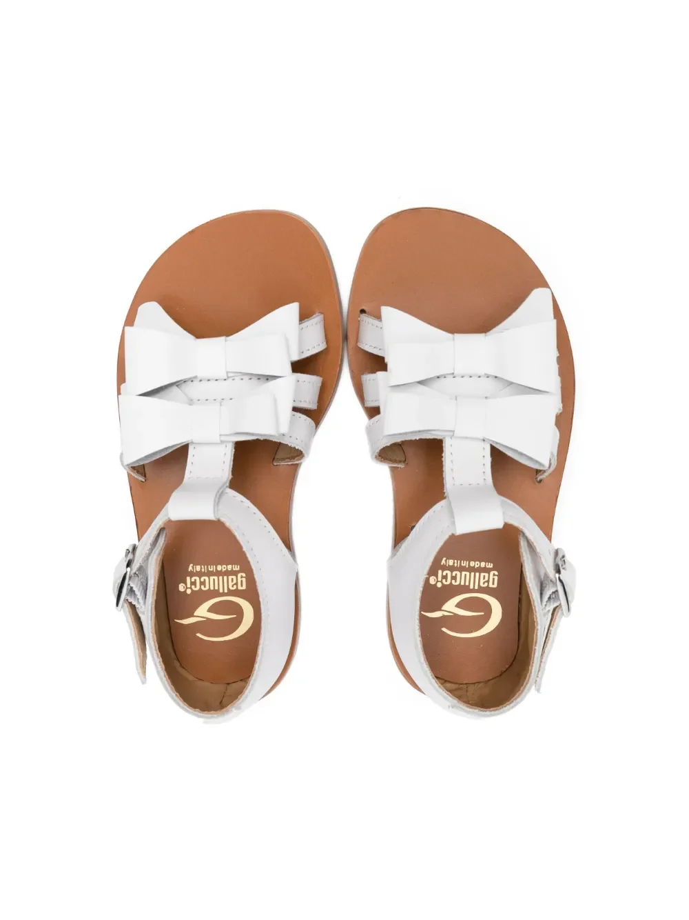 open-toe leather sandals