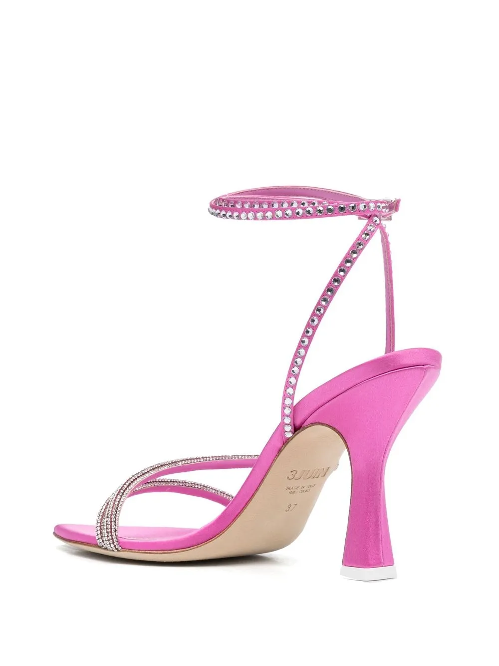 Syria 100mm crystal-embellished sandals — Image 4