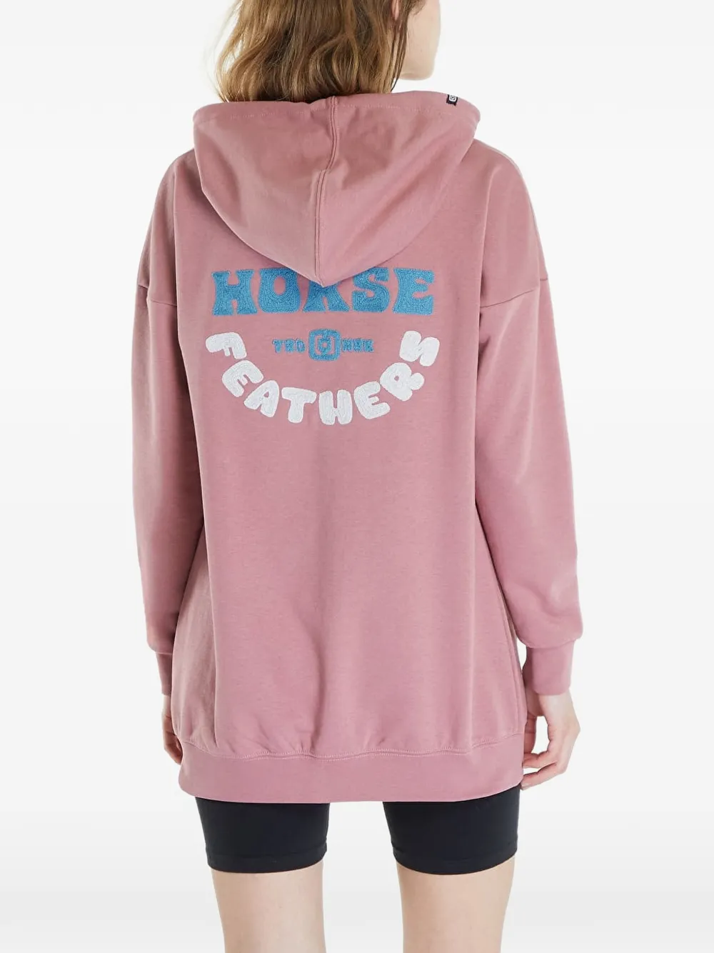 Horsefeathers Naava logo-print zip-up hoodie — Image 4