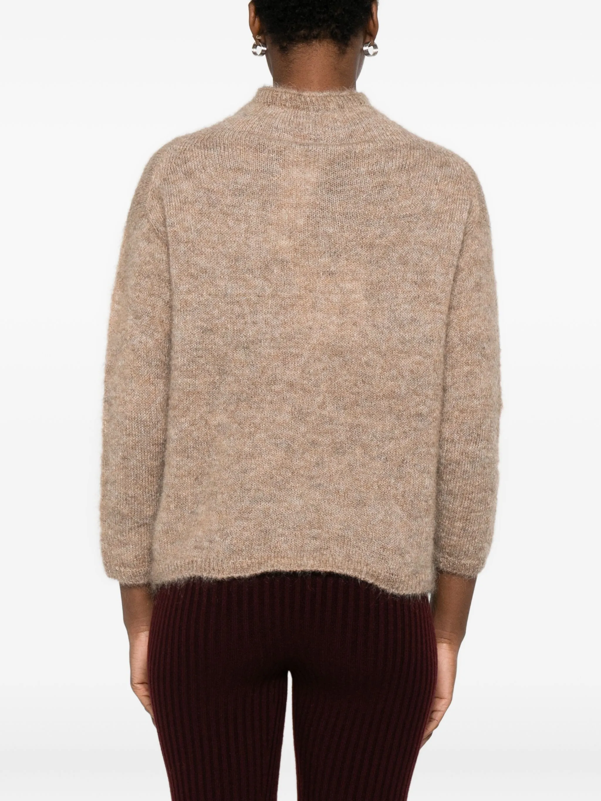 funnel neck sweater — Image 3