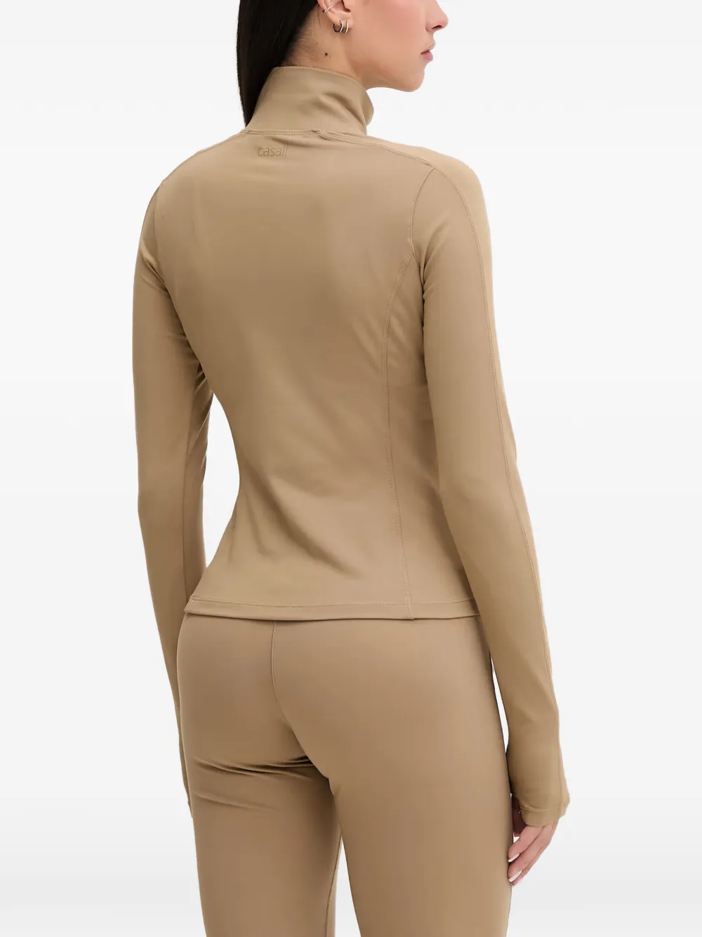 zip-up thumb-slot jacket — Image 3