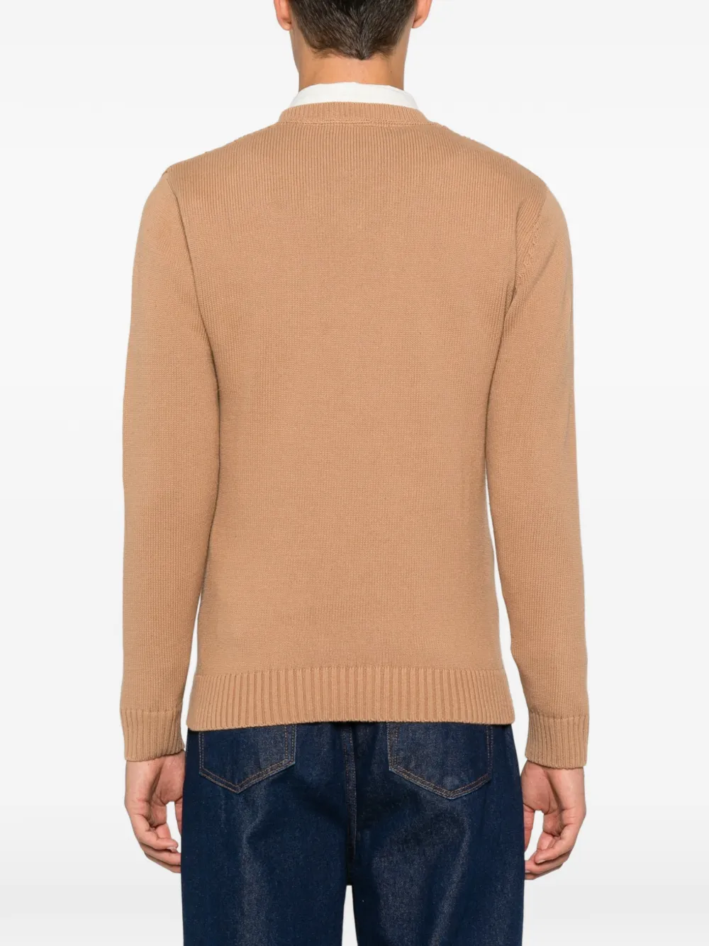 V-neck diamond sweater — Image 4