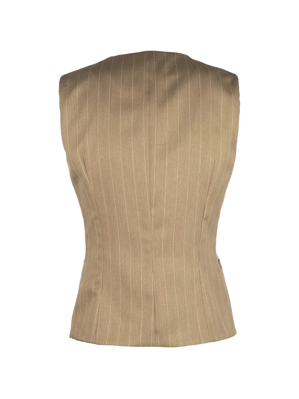 pinstripe-pattern double-breasted waistcoat — Image 3