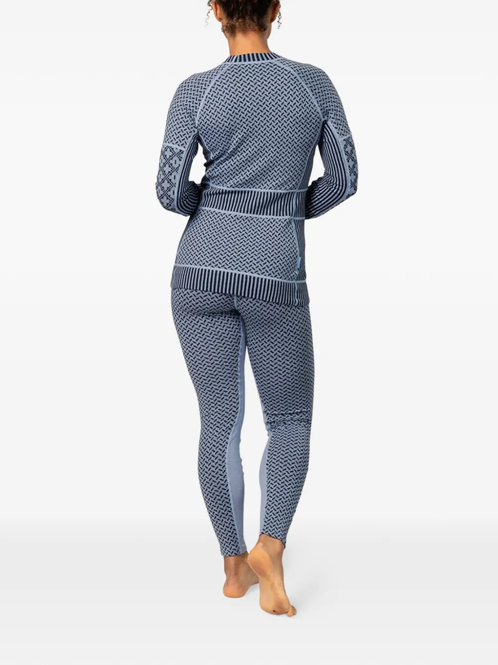 Smekker geometric-patterned ski base layer pants — Image 3