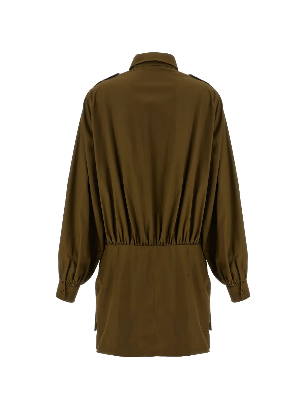 utility poplin mini dress — Image 4