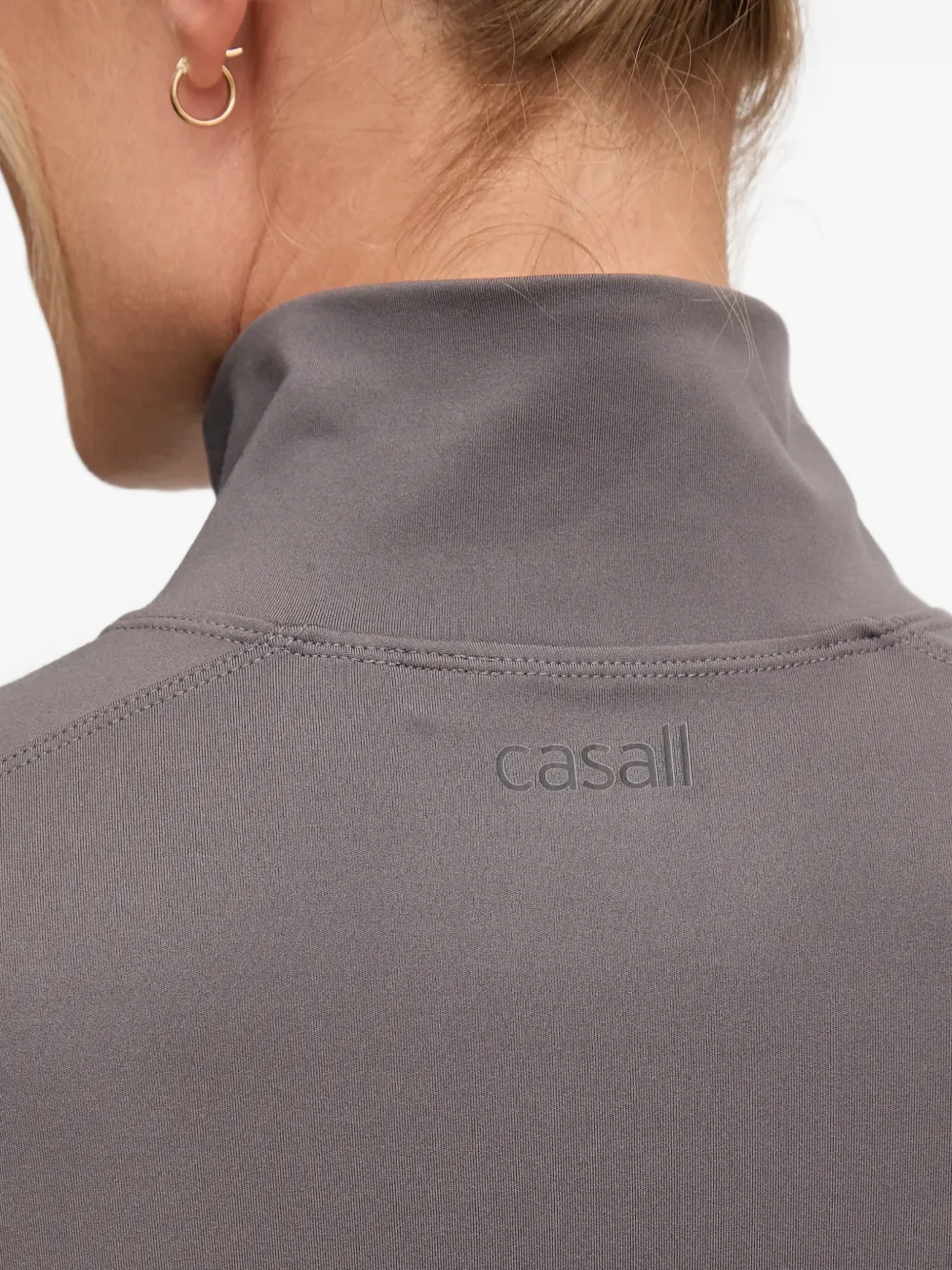 zip-up long-sleeve jacket — Image 3